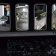 Some examples of shareable AR objects in real-world spaces.